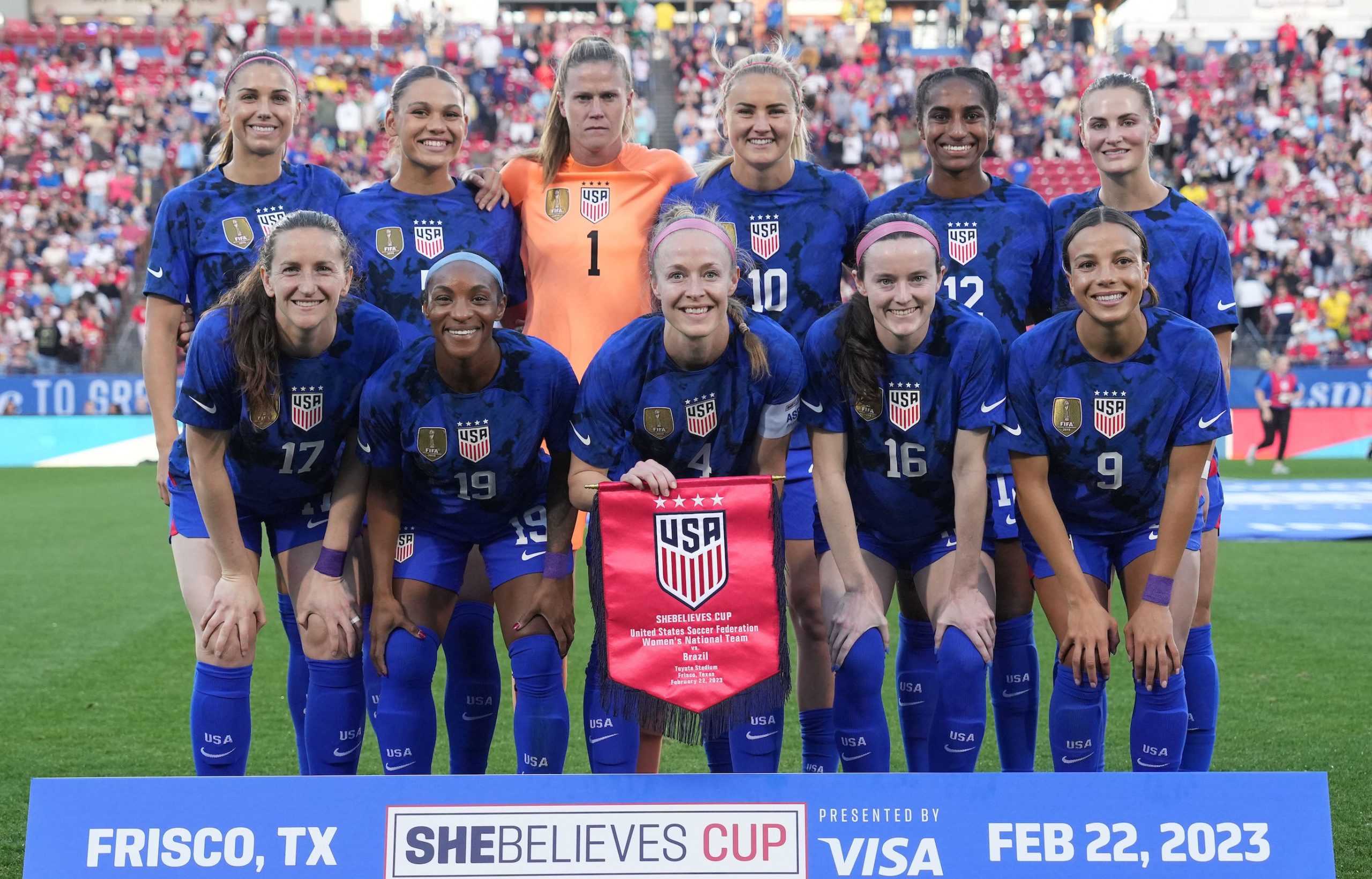 USWNT conquistó la SheBelieves Cup 2023